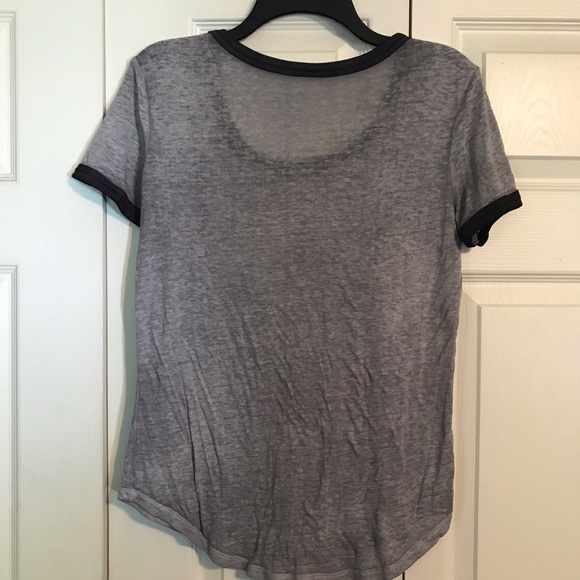 COLD CRUSH Medium Gray Burnout T-shirt Elephant - Picture 5 of 6